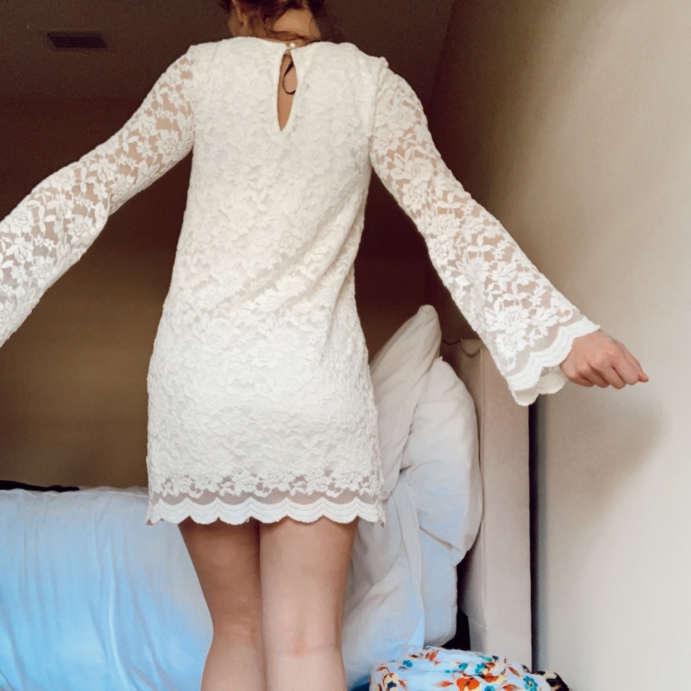 Boho mini dress